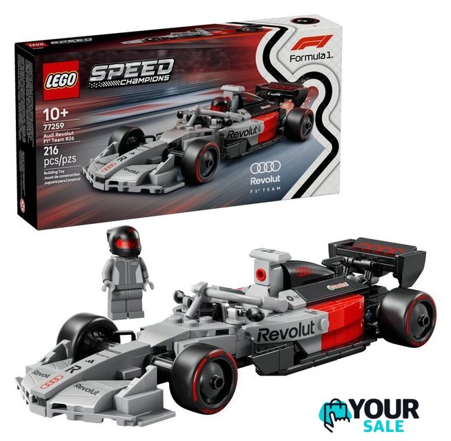 Конструктор LEGO Speed Champions 77259 Audi Revolut F1 Team R26 Race Car - Изображение №1 — Интернет-магазин Your Sale
