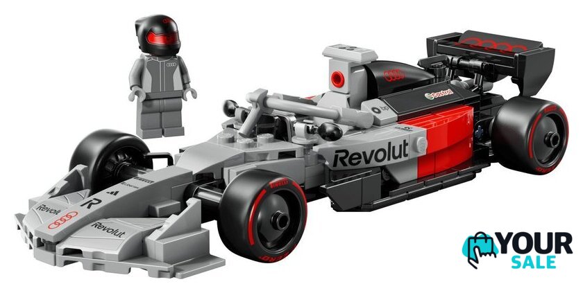 Конструктор LEGO Speed Champions 77259 Audi Revolut F1 Team R26 Race Car - Изображение №2 — Интернет-магазин Your Sale