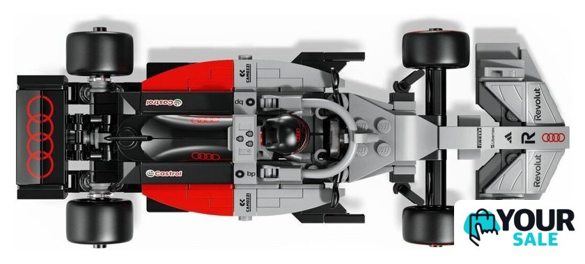 Конструктор LEGO Speed Champions 77259 Audi Revolut F1 Team R26 Race Car - Изображение №6 — Интернет-магазин Your Sale