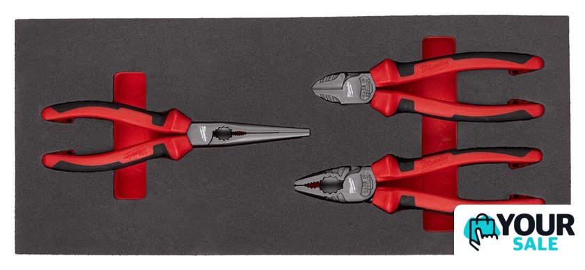 Набор пассатижей Milwaukee 4932493256 (3 предмета) - Изображение №1 — Интернет-магазин Your Sale