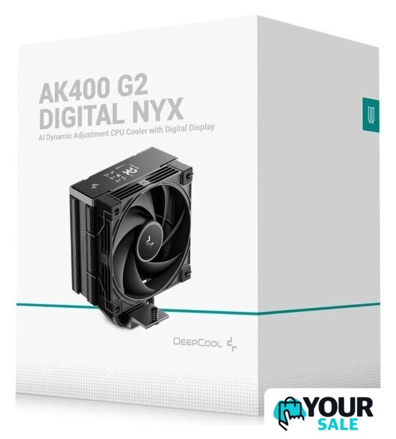 Кулер для процессора DeepCool AK400 G2 Digital NYX R-AK400G2-BKNNMN-GJD-1 - Изображение №7 — Интернет-магазин Your Sale