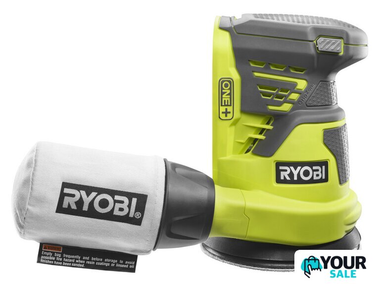 Эксцентриковая шлифмашина Ryobi R18ROS-0 5133002471 (без АКБ) - Изображение №2 — Интернет-магазин Your Sale