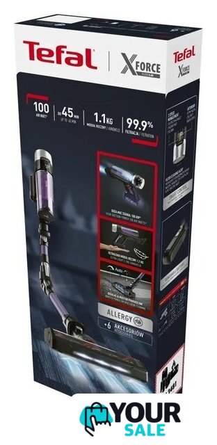 Пылесос Tefal X-Force Flex 9.60 Allergy TY2039WO - Изображение №9 — Интернет-магазин Your Sale