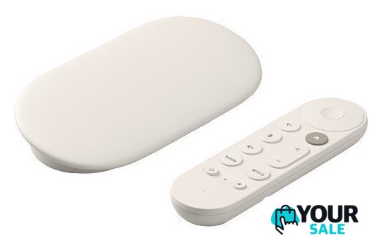 Смарт-приставка Google TV Streamer 4K (фарфор) - Изображение №1 — Интернет-магазин Your Sale