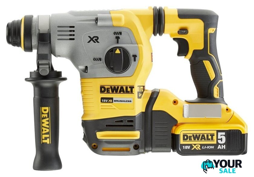 Перфоратор DeWalt DCH283P2-QW (с 2-мя АКБ, кейс) - Изображение №3 — Интернет-магазин Your Sale
