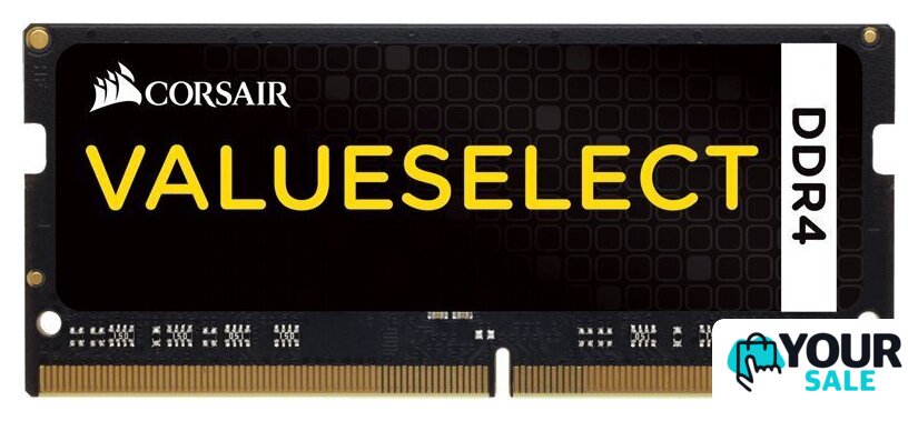 Оперативная память Corsair Value Select 8GB DDR4 SO-DIMM PC4-17000 [CMSO8GX4M1A2133C15] - Изображение №1 — Интернет-магазин Your Sale