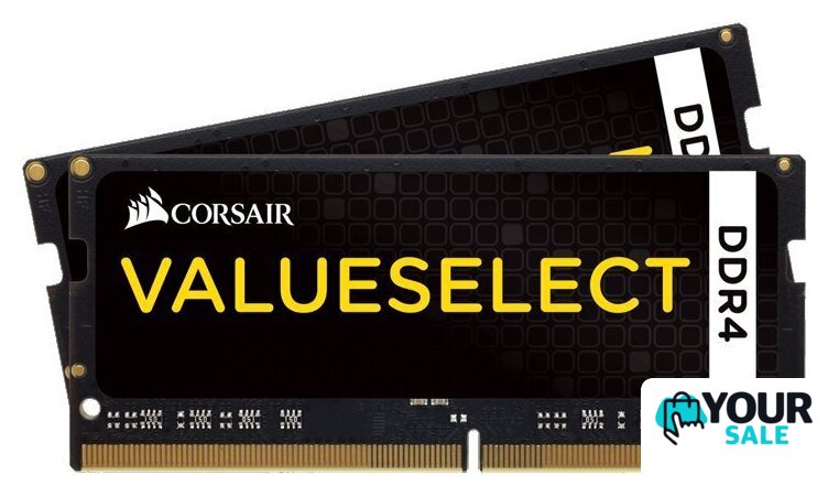 Оперативная память Corsair Value Select 8GB DDR4 SO-DIMM PC4-17000 [CMSO8GX4M1A2133C15] - Изображение №3 — Интернет-магазин Your Sale