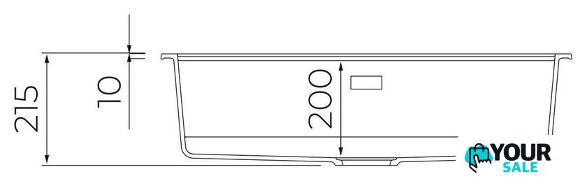 Кухонная мойка TEKA XXL Nova 80 115230057 - Изображение №17 — Интернет-магазин Your Sale