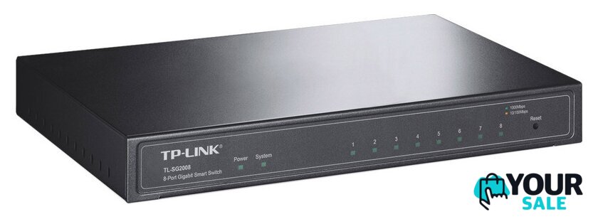 Управляемый коммутатор 2-го уровня TP-Link TL-SG2008 - Изображение №2 — Интернет-магазин Your Sale