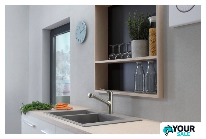 Смеситель Hansgrohe M427-H150 71814800 - Изображение №2 — Интернет-магазин Your Sale