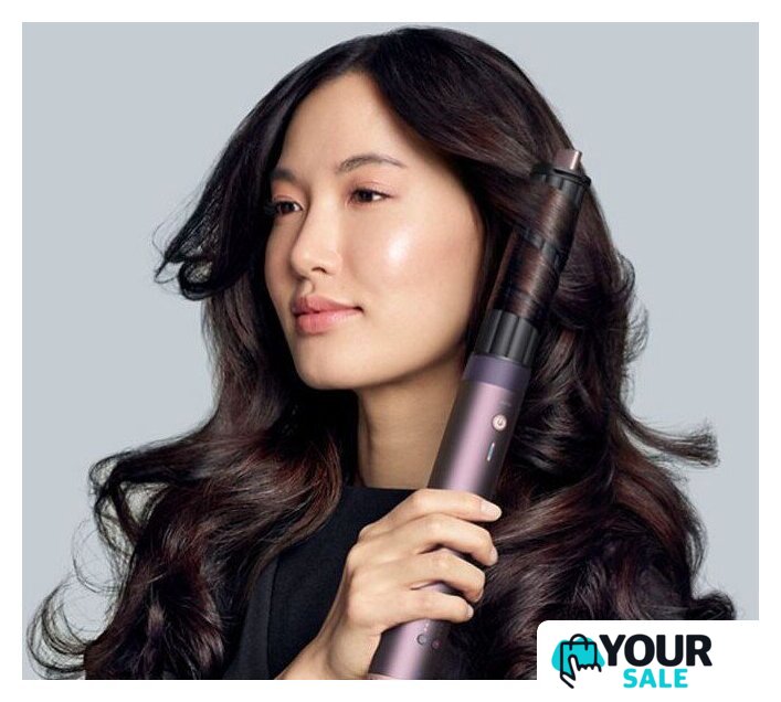 Фен-стайлер Dyson Airwrap Co-anda2x HS09 Straight+Wavy (евровилка, яшмовая слива) - Изображение №4 — Интернет-магазин Your Sale