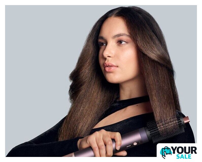Фен-стайлер Dyson Airwrap Co-anda2x HS09 Straight+Wavy (евровилка, яшмовая слива) - Изображение №5 — Интернет-магазин Your Sale
