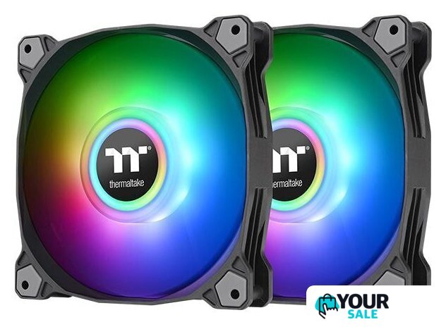 Набор вентиляторов Thermaltake Pure Duo 12 ARGB 2-Fan Pack CL-F115-PL12SW-A - Изображение №1 — Интернет-магазин Your Sale