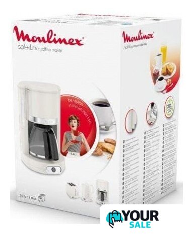 Капельная кофеварка Moulinex Soleil FG385A30 - Изображение №4 — Интернет-магазин Your Sale