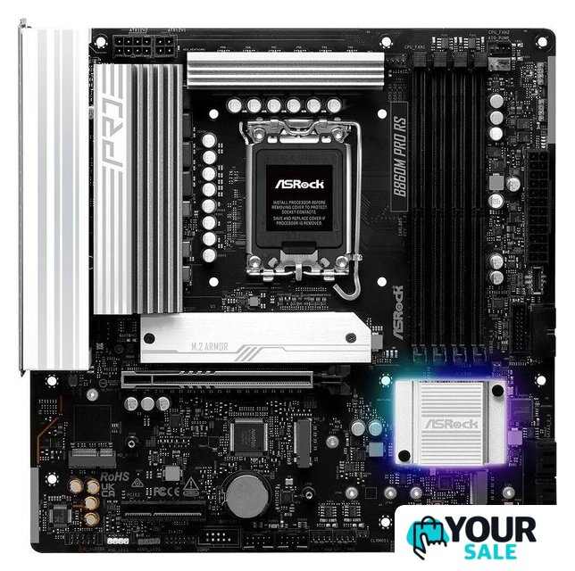 Материнская плата ASRock B860M Pro RS - Изображение №1 — Интернет-магазин Your Sale