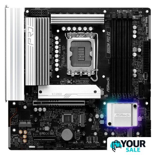 Материнская плата ASRock B860M Pro RS - Изображение №2 — Интернет-магазин Your Sale
