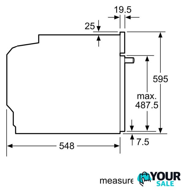Электрический духовой шкаф Bosch Serie 4 HBG272EB3 - Изображение №8 — Интернет-магазин Your Sale