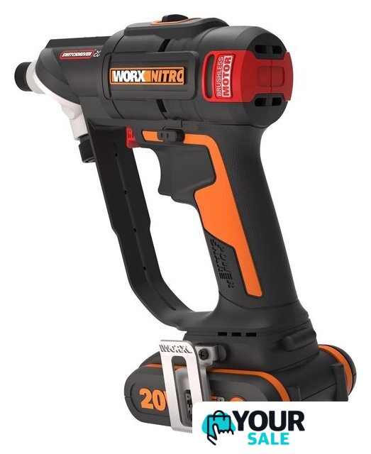 Дрель-шуруповерт Worx Switchdriver 2.0 WX177 (с 1-им АКБ, кейс) - Изображение №4 — Интернет-магазин Your Sale