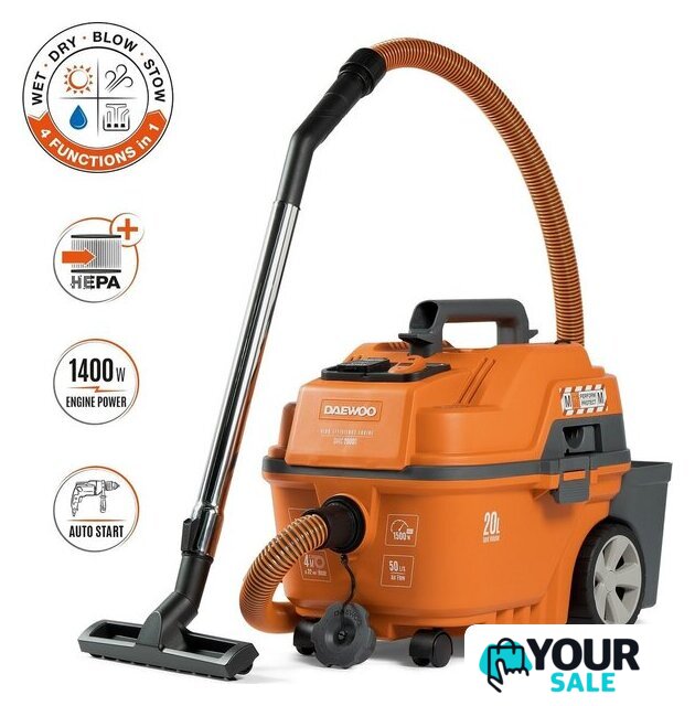 Пылесос Daewoo Power DAVC 2000S - Изображение №2 — Интернет-магазин Your Sale