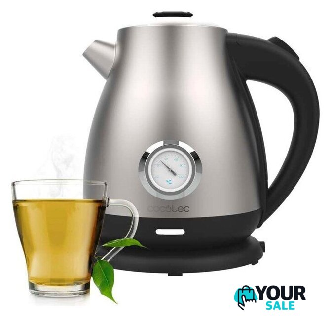 Электрический чайник Cecotec Thermosense 620 Retro Steel 0148 - Изображение №2 — Интернет-магазин Your Sale