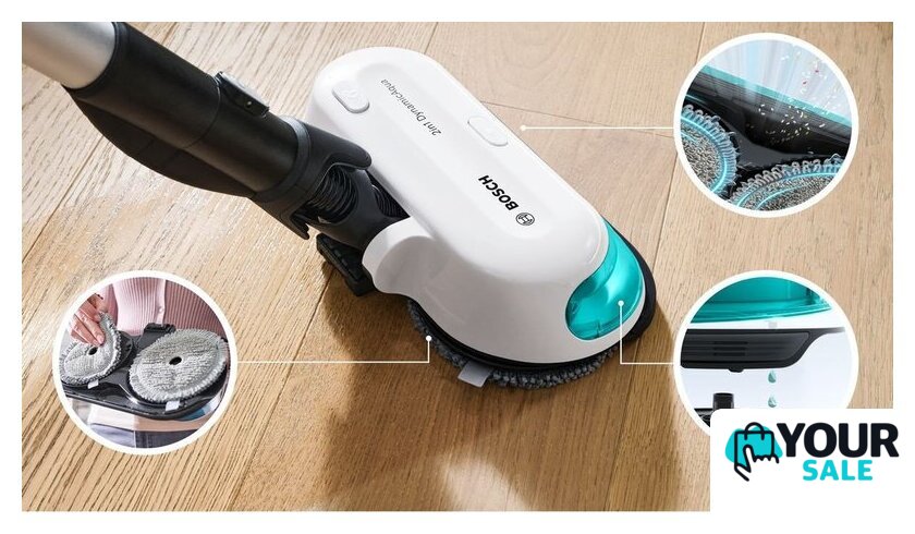 Пылесос Bosch Unlimited 7 Prohygienic Aqua BCS712HYG5 - Изображение №12 — Интернет-магазин Your Sale