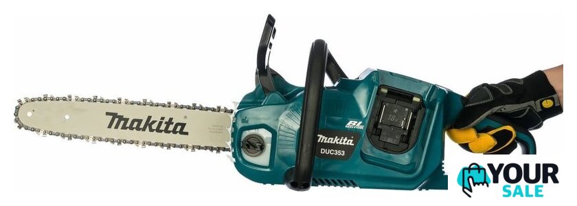 Аккумуляторная пила Makita DUC353PT2 (с 2-мя АКБ 5 Ah) - Изображение №5 — Интернет-магазин Your Sale