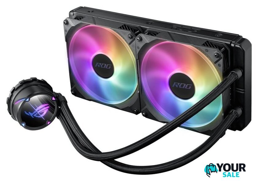 Система жидкостного охлаждения для процессора ASUS ROG Strix LC II 280 ARGB - Изображение №1 — Интернет-магазин Your Sale