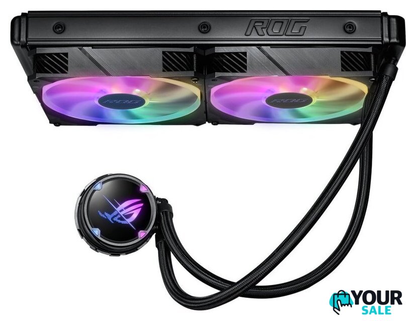 Система жидкостного охлаждения для процессора ASUS ROG Strix LC II 280 ARGB - Изображение №6 — Интернет-магазин Your Sale