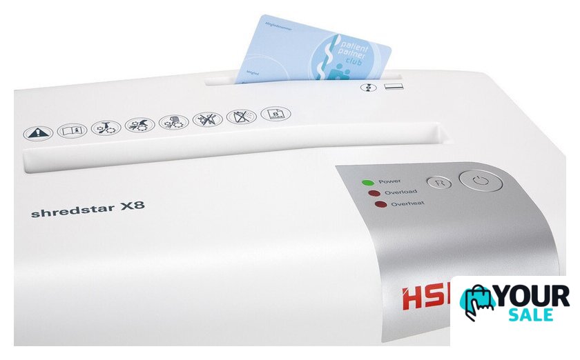 Шредер HSM ShredStar X8 (4.5x30) (белый) - Изображение №9 — Интернет-магазин Your Sale