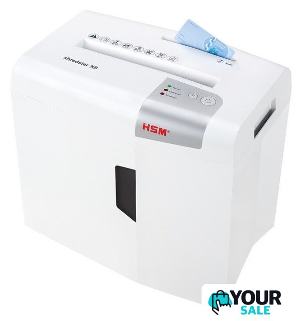 Шредер HSM ShredStar X8 (4.5x30) (белый) - Изображение №5 — Интернет-магазин Your Sale