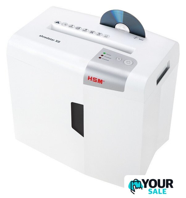 Шредер HSM ShredStar X8 (4.5x30) (белый) - Изображение №4 — Интернет-магазин Your Sale