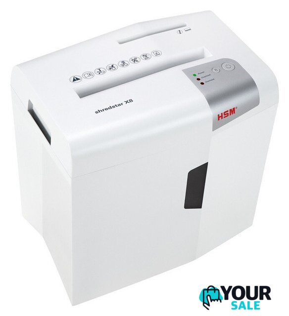 Шредер HSM ShredStar X8 (4.5x30) (белый) - Изображение №2 — Интернет-магазин Your Sale