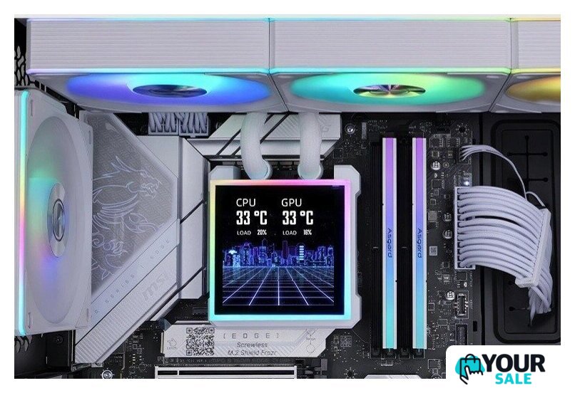 Система жидкостного охлаждения для процессора Lian Li HydroShift II LCD-S 360CL G89.GHS2LCDS36CW.R0 - Изображение №5 — Интернет-магазин Your Sale