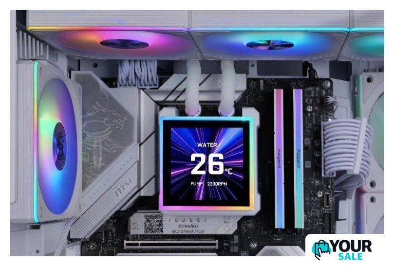 Система жидкостного охлаждения для процессора Lian Li HydroShift II LCD-S 360CL G89.GHS2LCDS36CW.R0 - Изображение №6 — Интернет-магазин Your Sale