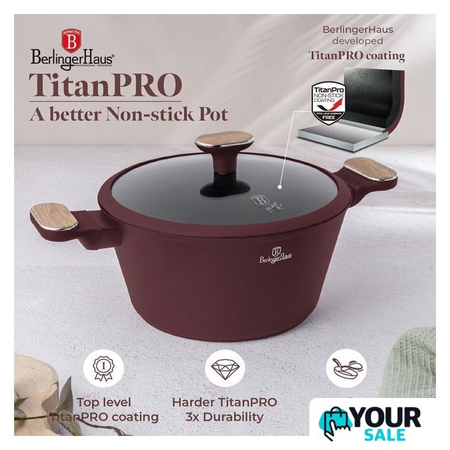 Набор кастрюль Berlinger Haus Leonardo Nordic Collection BH-8306 - Изображение №8 — Интернет-магазин Your Sale