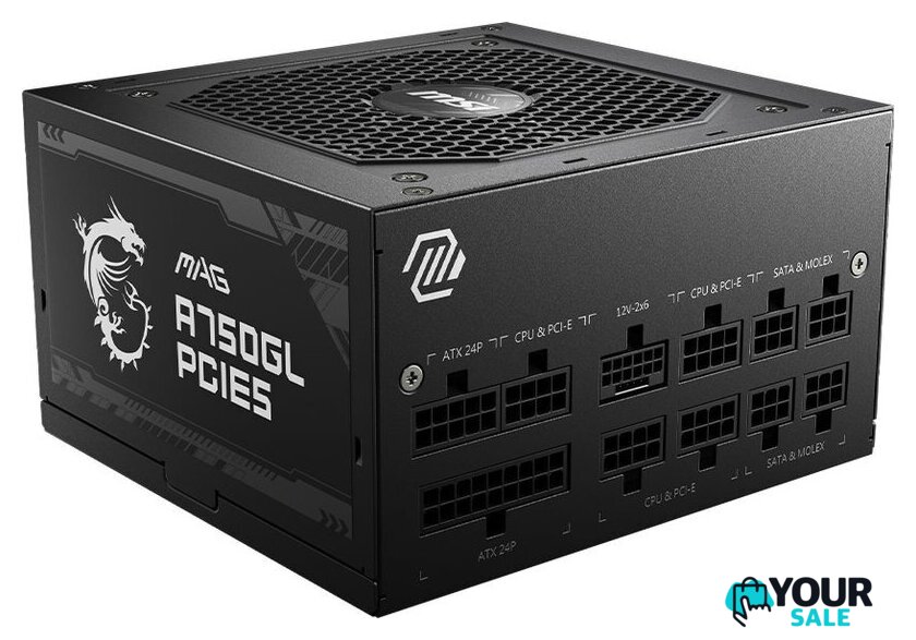 Блок питания MSI MAG A750GL PCIE5 - Изображение №1 — Интернет-магазин Your Sale