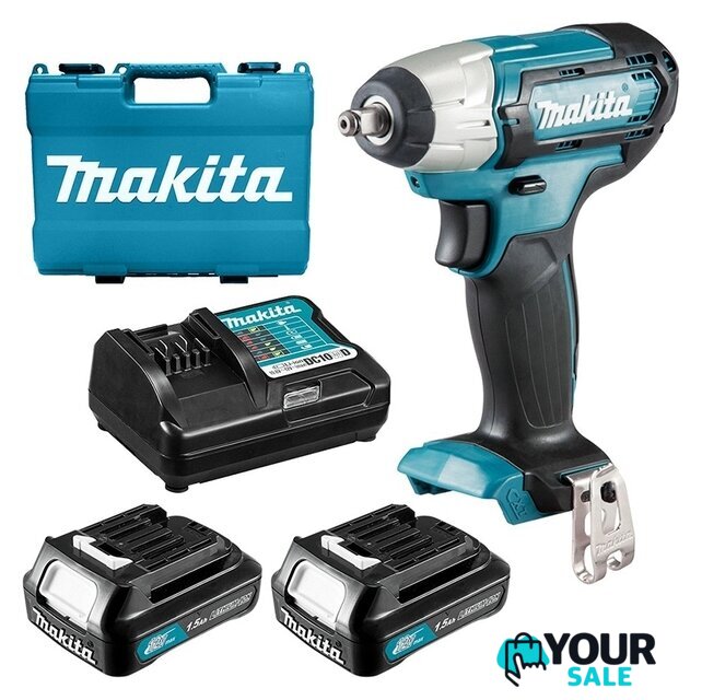 Гайковерт Makita TW140DWAE (с 2-мя АКБ) - Изображение №2 — Интернет-магазин Your Sale