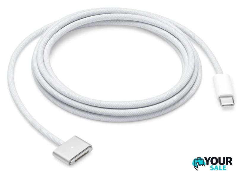 Кабель Apple USB Type-C - MagSafe 3 (2 м, белый/серебристый) - Изображение №1 — Интернет-магазин Your Sale