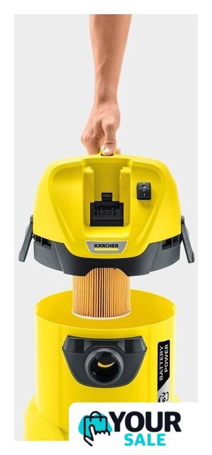 Пылесос Karcher WD 3 Battery Set 1.629-911.0 - Изображение №3 — Интернет-магазин Your Sale