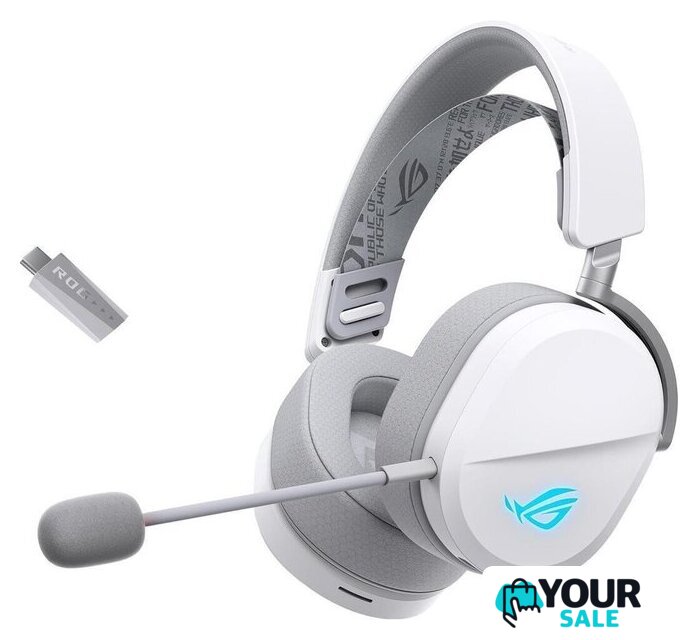 Наушники ASUS ROG Pelta Moonlight White - Изображение №1 — Интернет-магазин Your Sale