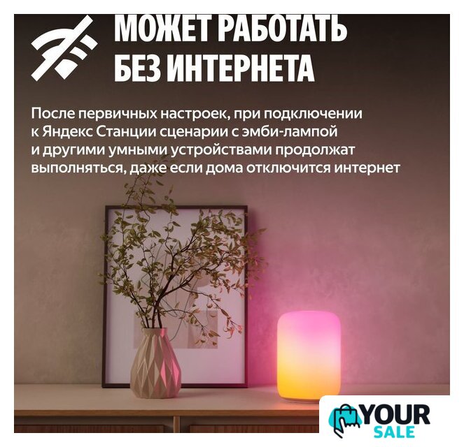 Умная лампа Яндекс YNDX-00560 - Изображение №13 — Интернет-магазин Your Sale
