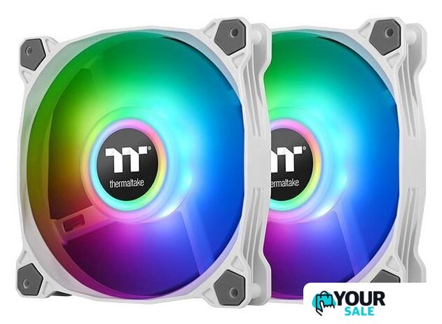 Набор вентиляторов Thermaltake Pure Duo 12 ARGB 2-Fan Pack CL-F097-PL12SW-A - Изображение №1 — Интернет-магазин Your Sale