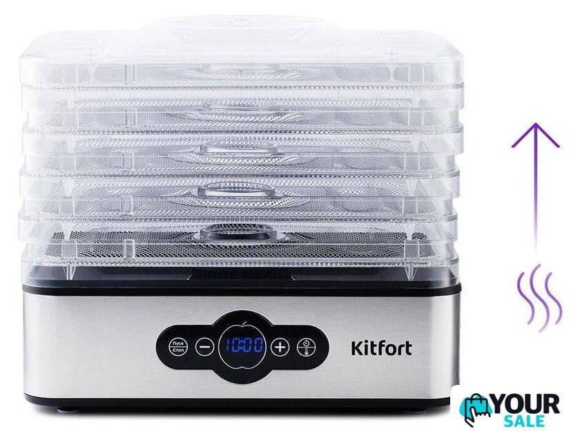 Сушилка для овощей и фруктов Kitfort KT-1914 - Изображение №5 — Интернет-магазин Your Sale