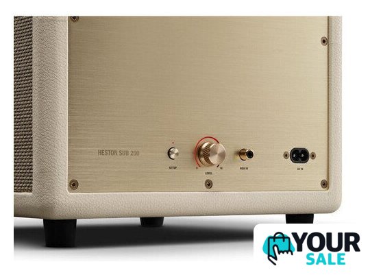 Беспроводной сабвуфер Marshall Heston Sub 200 (бежевый) - Изображение №5 — Интернет-магазин Your Sale