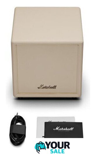 Беспроводной сабвуфер Marshall Heston Sub 200 (бежевый) - Изображение №7 — Интернет-магазин Your Sale