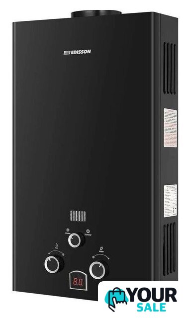 Газовая колонка Edisson E 20 D (Black) - Изображение №1 — Интернет-магазин Your Sale