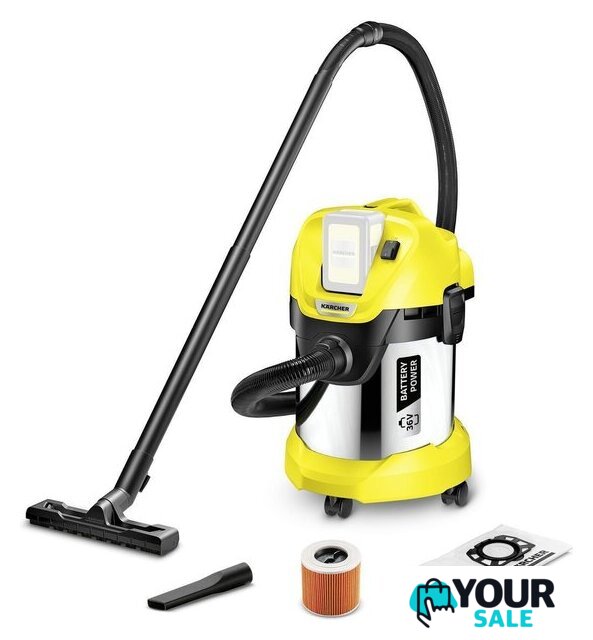 Пылесос Karcher WD 3 Battery Premium 1.629-950.0 - Изображение №1 — Интернет-магазин Your Sale
