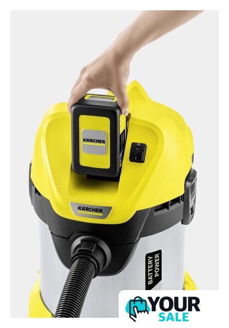 Пылесос Karcher WD 3 Battery Premium 1.629-950.0 - Изображение №4 — Интернет-магазин Your Sale
