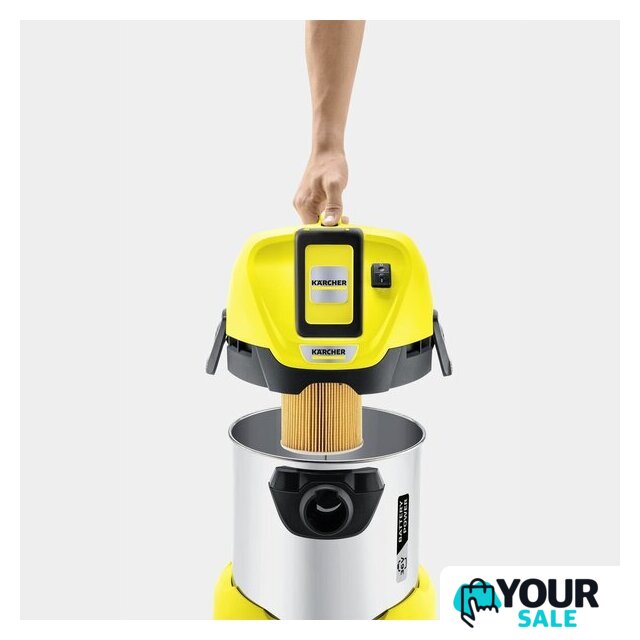 Пылесос Karcher WD 3 Battery Premium 1.629-950.0 - Изображение №3 — Интернет-магазин Your Sale