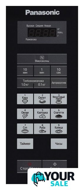 Микроволновая печь Panasonic NN-ST342MZPE - Изображение №3 — Интернет-магазин Your Sale